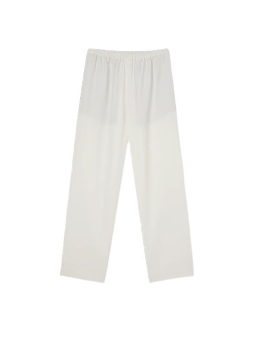 cropped wide leg trousers Róhe | 419-30-302112 OFF WHITE